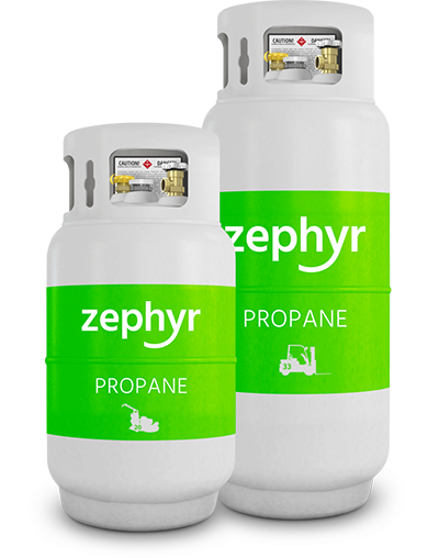 Zephyr Solutions Wholesale Propane Tanks for Retail Chains Forklifts and Floor Buffers